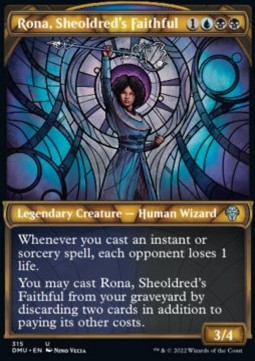 Rona, Sheoldred's Faithful (V.1) - Dominaria United: Extras (Uncommon) [XDMU-315] Immagine principale del prodotto
