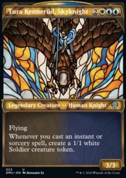 Tura Kennerüd, Skyknight (V.1) - Dominaria United: Extras (Uncommon) [XDMU-323] Hauptbild