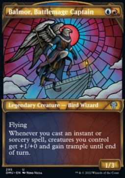 Balmor, Battlemage Captain (V.1) - Dominaria United: Extras (Uncommon) [XDMU-295] Hover Image