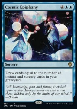 Cosmic Epiphany (V.1) - Dominaria United: Extras (Rare) [XDMU-283] Hover Image