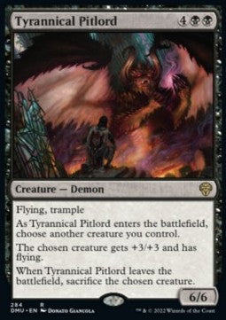 Tyrannical Pitlord (V.1) - Dominaria United: Extras (Rare) [XDMU-284] Hauptbild