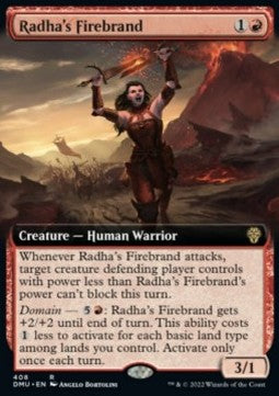 Radha's Firebrand - Dominaria United: Extras (Rare) [XDMU-408] Hauptbild