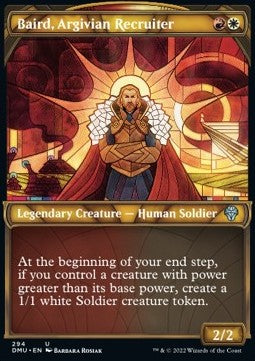 Baird, Argivian Recruiter (V.1) - Dominaria United: Extras (Uncommon) [XDMU-294] Hover Image