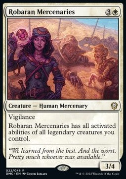Robaran Mercenaries - Commander: Dominaria United (Rare) [DMC-22] Hover Image