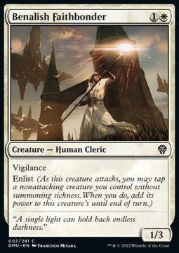 Benalish Faithbonder - Dominaria United (Common) [DMU-7] Main image