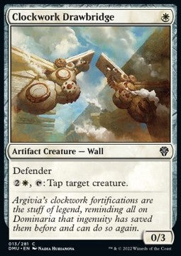 Clockwork Drawbridge - Dominaria United (Common) [DMU-13] Imagen principal del producto