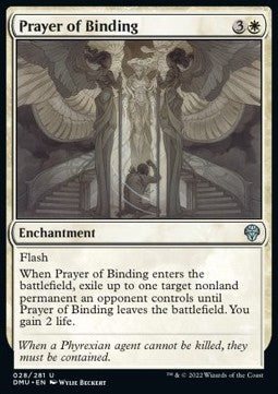 Prayer of Binding - Dominaria United (Uncommon) [DMU-28] Imagen principal del producto