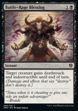 Battle-Rage Blessing - Dominaria United (Common) [DMU-80] Hover Image