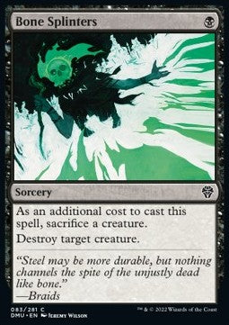 Bone Splinters - Dominaria United (Common) [DMU-83] Main image