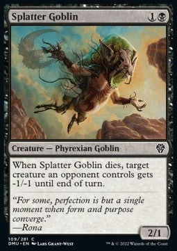 Splatter Goblin - Dominaria United (Common) [DMU-109] Hover Image