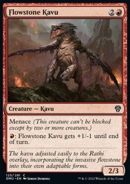 Flowstone Kavu - Dominaria United (Common) [DMU-125] Imagen principal del producto