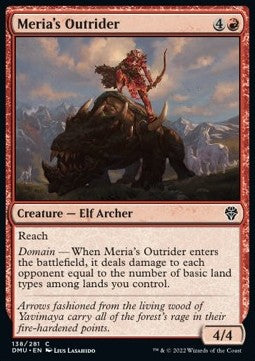 Meria's Outrider - Dominaria United (Common) [DMU-138] Main image