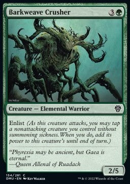 Barkweave Crusher - Dominaria United (Common) [DMU-154] Hover Image