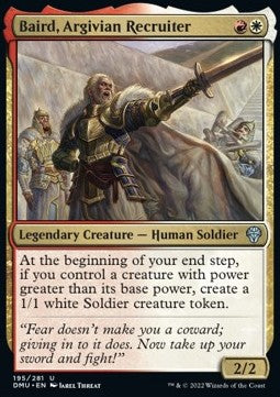Baird, Argivian Recruiter - Dominaria United (Uncommon) [DMU-195] Hover Image