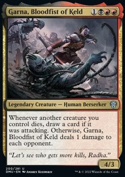 Garna, Bloodfist of Keld - Dominaria United (Uncommon) [DMU-200] Hover Image
