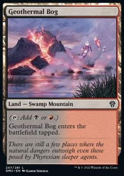 Geothermal Bog - Dominaria United (Common) [DMU-247] Hover Image