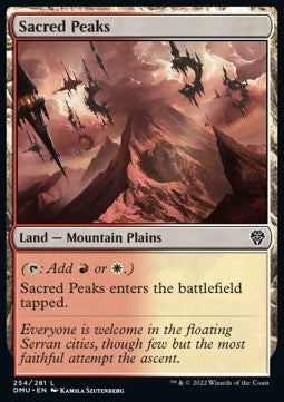 Sacred Peaks - Dominaria United (Common) [DMU-254] Hover Image