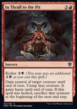 In Thrall to the Pit - Dominaria United (Common) [DMU-132] Hover Image