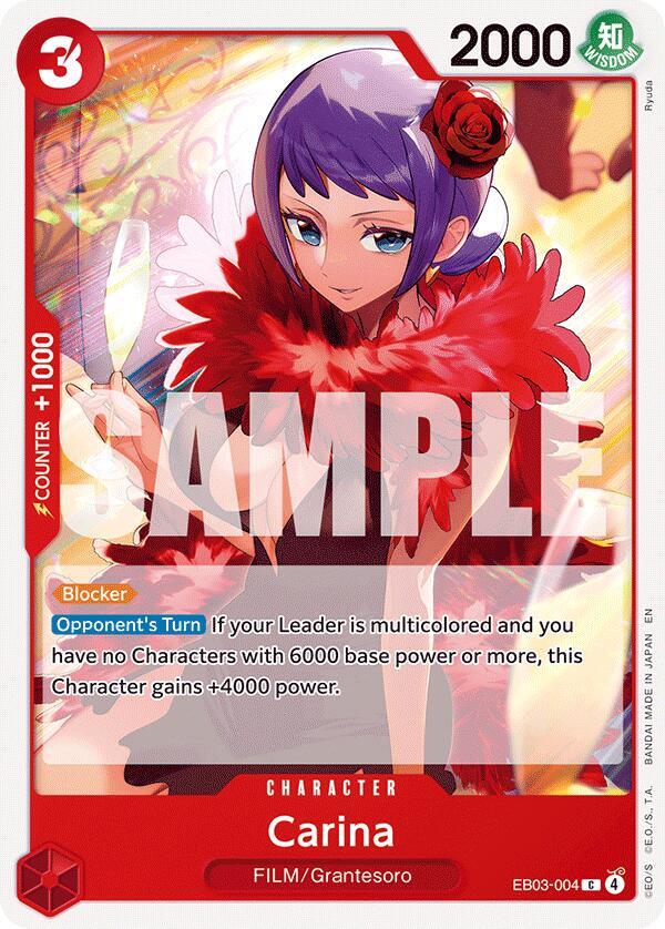 Carina (EB03-004) (V.1) - Heroines Edition (Common) [EB03-004] — one-piece card