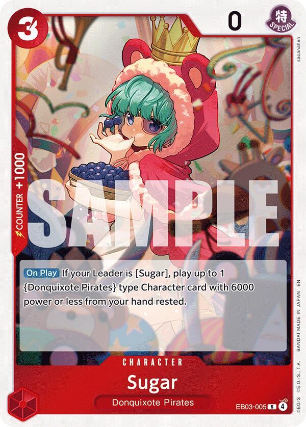 Sugar (EB03-005) (V.1) - Heroines Edition (Rare) [EB03-005] — one-piece card