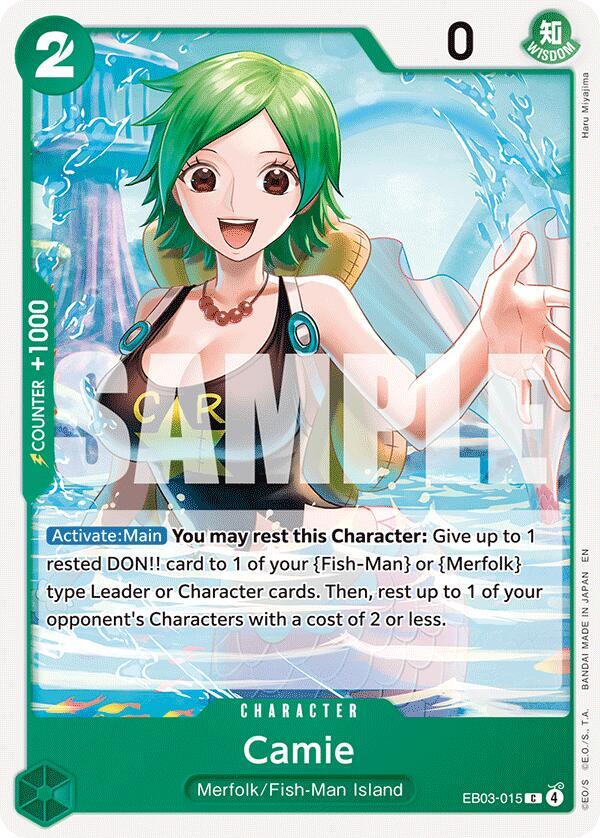 Camie (EB03-015) (V.1) - Heroines Edition (Common) [EB03-015] — one-piece card