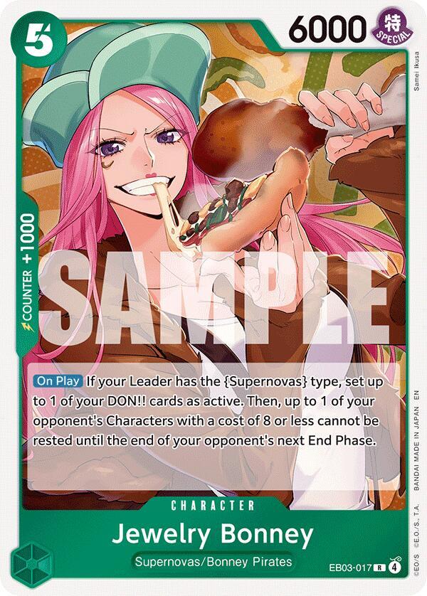 Jewelry Bonney (EB03-017) (V.1) - Heroines Edition (Rare) [EB03-017] — one-piece card