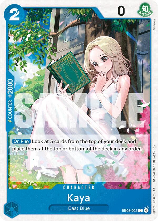 Kaya (EB03-023) (V.1) - Heroines Edition (Common) [EB03-023] — one-piece card
