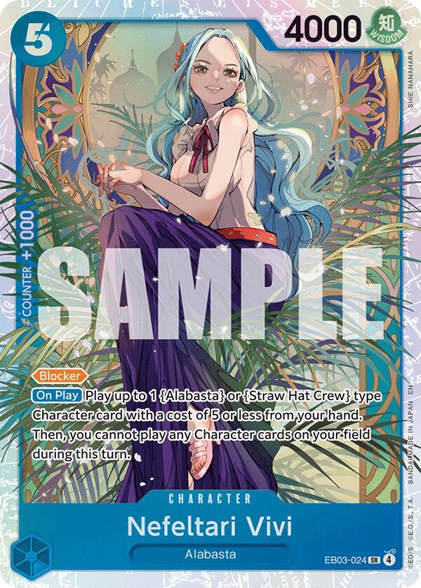 Nefeltari Vivi (EB03-024) (V.1) - Heroines Edition (Super Rare) [EB03-024] — one-piece card