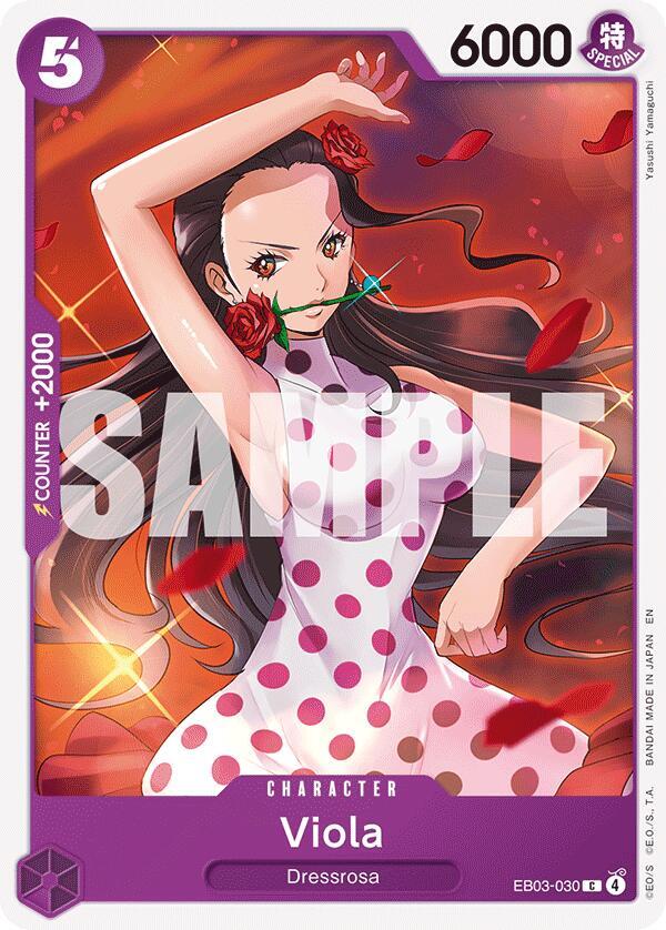 Viola (EB03-030) (V.1) - Heroines Edition (Common) [EB03-030] — one-piece card