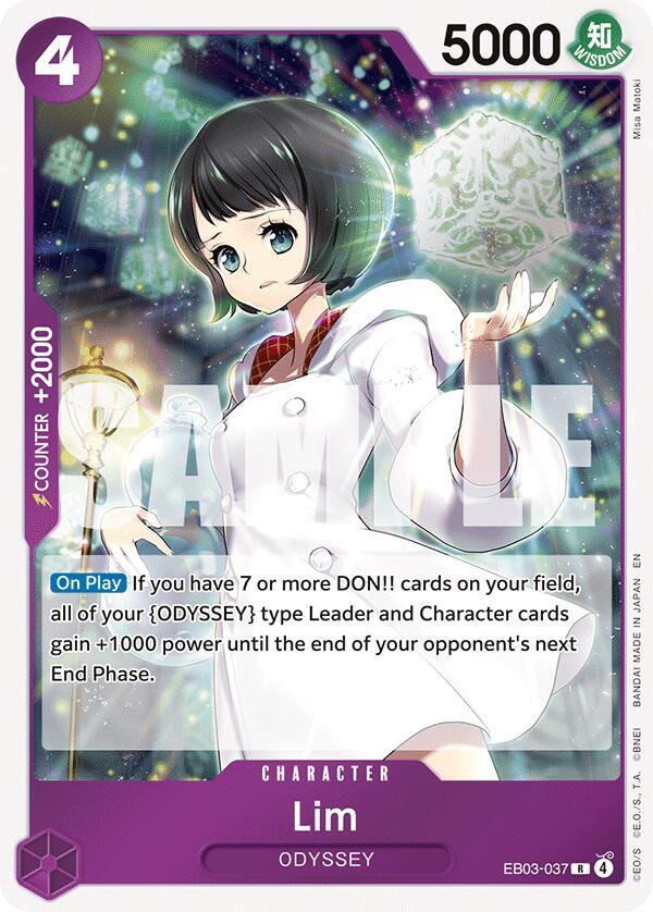 Lim (EB03-037) (V.1) - Heroines Edition (Rare) [EB03-037] — one-piece card