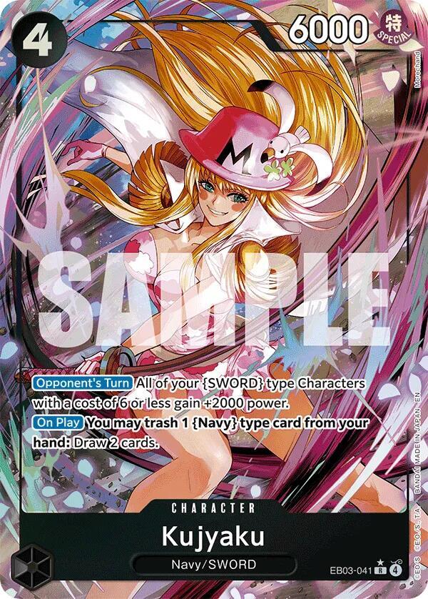 Kujyaku (EB03-041) (V.2) - Heroines Edition (Alternate Art) [EB03-041] — one-piece card