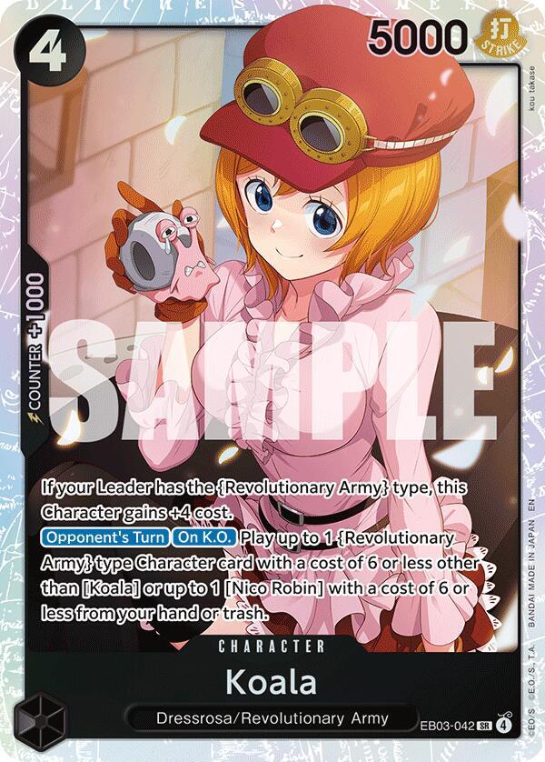 Koala (EB03-042) (V.1) - Heroines Edition (Super Rare) [EB03-042] — one-piece card
