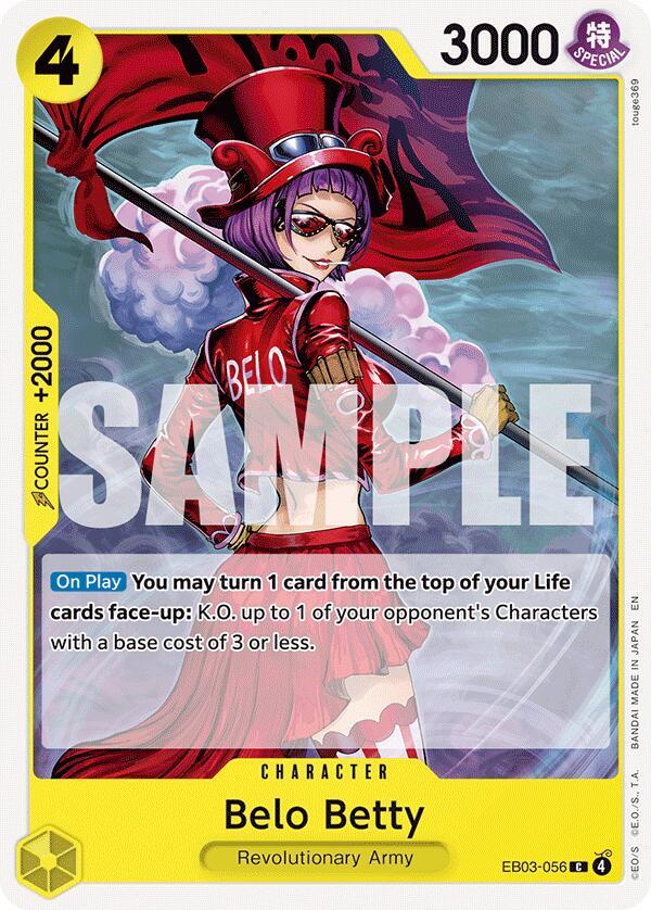 Belo Betty (EB03-056) (V.1) - Heroines Edition (Common) [EB03-056] — one-piece card