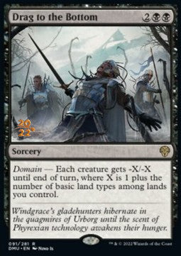Drag to the Bottom (V.1) - Dominaria United: Promos (Rare) [PDMU-91] Hauptbild