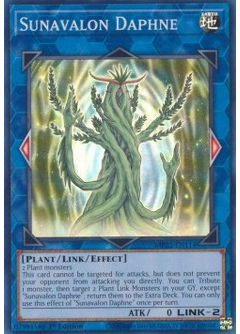 Sunavalon Daphne — 2022 Tin of the Pharaoh's Gods (MP22-114) Yu-Gi-Oh! card Main image
