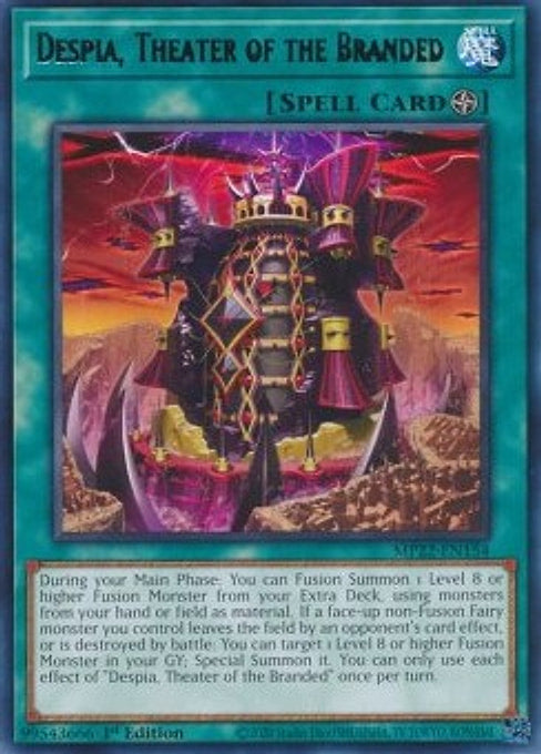 Despia, Theater of the Branded — 2022 Tin of the Pharaoh's Gods (MP22-154) Yu-Gi-Oh! card Imagen principal del producto