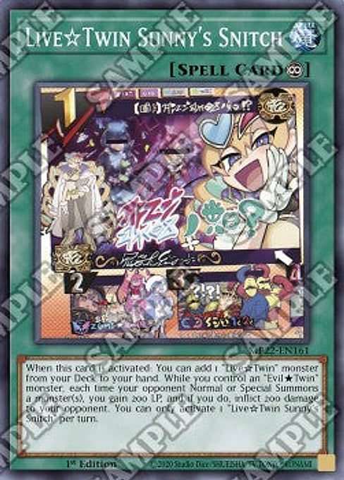 LiveTwin Sunny's Snitch — 2022 Tin of the Pharaoh's Gods (MP22-161) Yu-Gi-Oh! card Image principale du produit