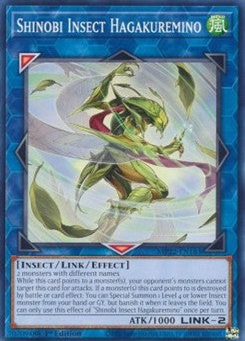Shinobi Insect Hagakuremino — 2022 Tin of the Pharaoh's Gods (MP22-183) Yu-Gi-Oh! card Hauptbild