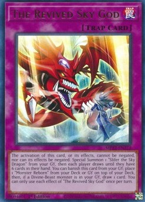 The Revived Sky God — 2022 Tin of the Pharaoh's Gods (MP22-273) Yu-Gi-Oh! card Hauptbild