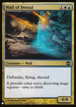 Wall of Denial - The List (Uncommon) [ZNL-16] Immagine principale del prodotto