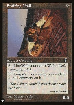 Shifting Wall - The List (Uncommon) Immagine principale del prodotto