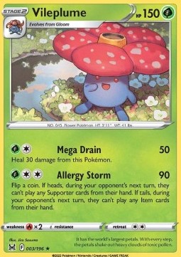 Vileplume - Lost Origin (Holo Rare) [LOR-003] Main image