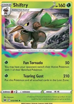 Shiftry - Lost Origin (Holo Rare) [LOR-013] Hover Image