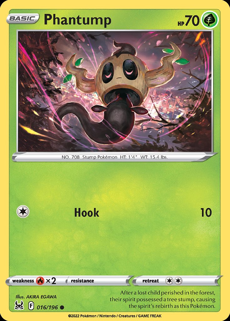Phantump - Lost Origin (Common) [LOR-016] Image principale du produit