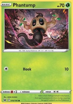 Phantump - Lost Origin (Common) [LOR-016] Hover Image