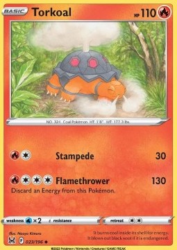 Torkoal - Lost Origin (Uncommon) [LOR-023] Hover Image