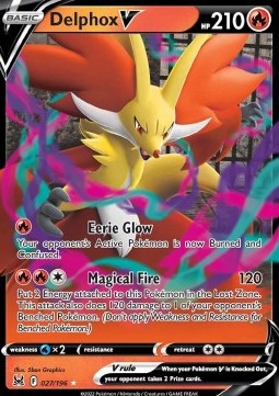 Delphox V - Lost Origin (Ultra Rare) [LOR-027] Hover Image