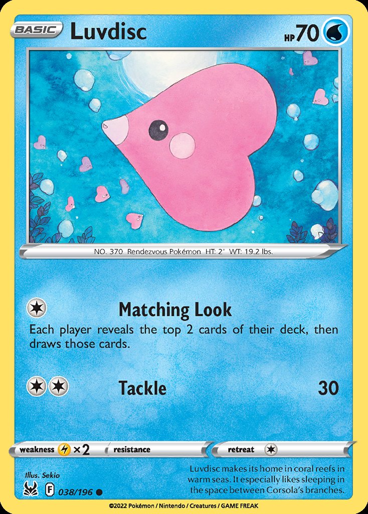 Luvdisc - Lost Origin (Common) [LOR-038] Image principale du produit