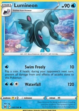 Lumineon - Lost Origin (Uncommon) [LOR-041] Hover Image