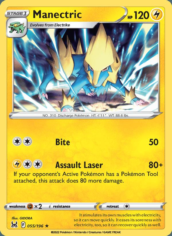 Manectric - Lost Origin (Rare) [LOR-055] Hoofdafbeelding